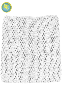 TOP ELASTICO TINTA UNITA BIANCO